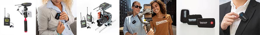 Wireless DSLR / Smartphone Microphones