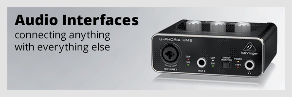 Audio interfaces - connecting anything with everything else